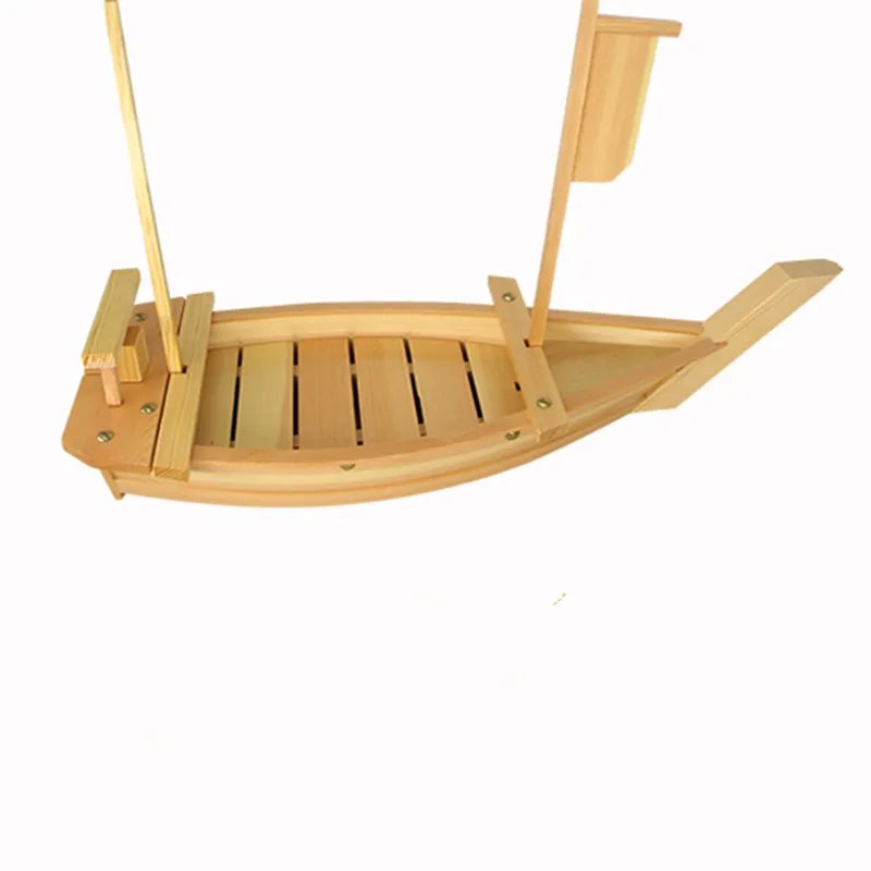 You Can Customize The Size Of Super Large Sushi Boat Food Grade Environmental Friendly Wooden Sushi Boat