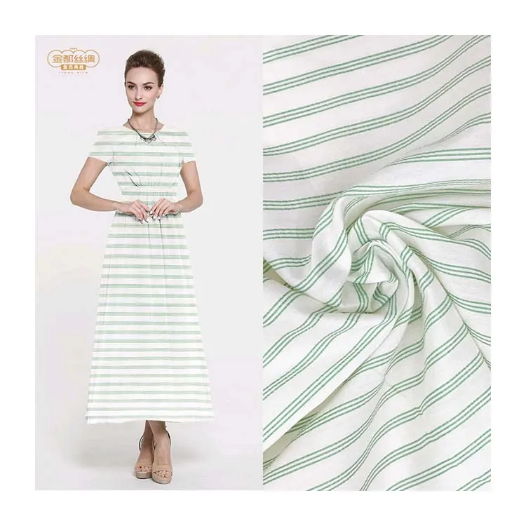 
Silk and cotton horizontal strips 20% cotton 80% environmentally friendly dyeing silk cotton fabric horizontal terms 