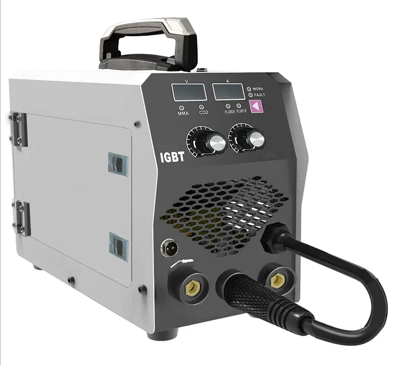 UNDMIG-160N 220V высокой мощности типа для сварки MIG/ММА IGBT инвертор портативный сварочный аппарат