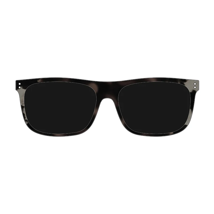 Classic Fashionable Sun Glasses Double Bridge G15 Polarized Sunglasses Flexible Eyewear