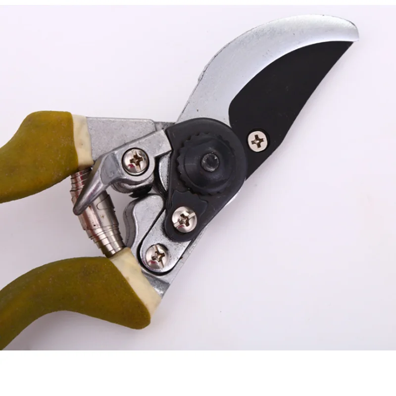 Pruning Shears, for thick tree branch, Heavy duty Powerful Garden tools bonsai secateur with Non-slip dipped handle