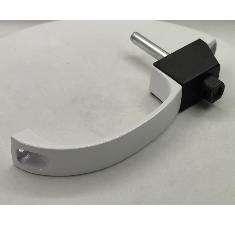 Hot Sale Aluminium Screen Window Door Pull-up Push Handles Lock With Key