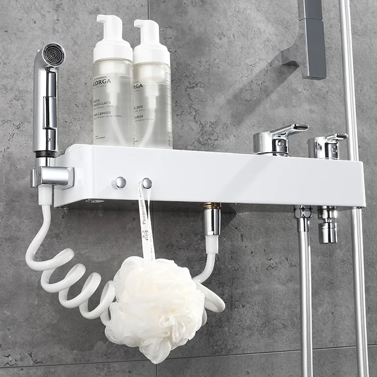 2024 Sanitary Ware Chrome Plated Hot Selling Wall Mounted Bathroom Ceiling Brass Shower Sets Manufacturers