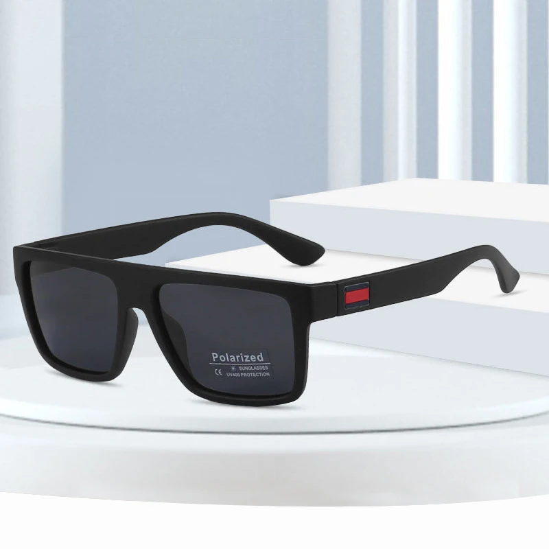 P060 hpt sell sunglasses fashion sport sunglasses logo wholesale hot promotion fashion black vintage polarized sunglasses 2024