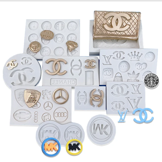 
DIY Professional Production Brand Logo Silicone Resin Mold Set Epoxy Silicone Resin Diy Molds 