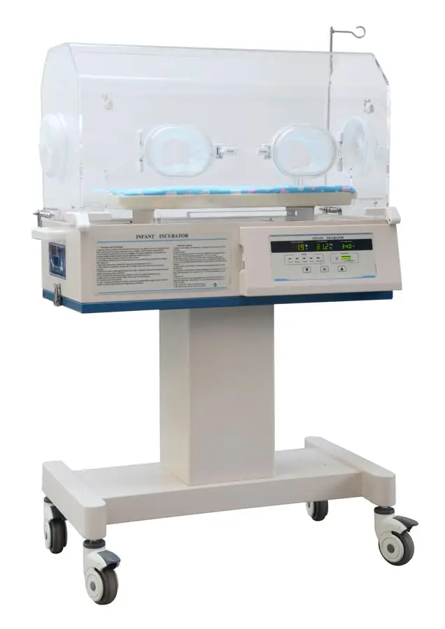 hospital infant radiant warmer / infant incubator / infant bed with phototherapy light