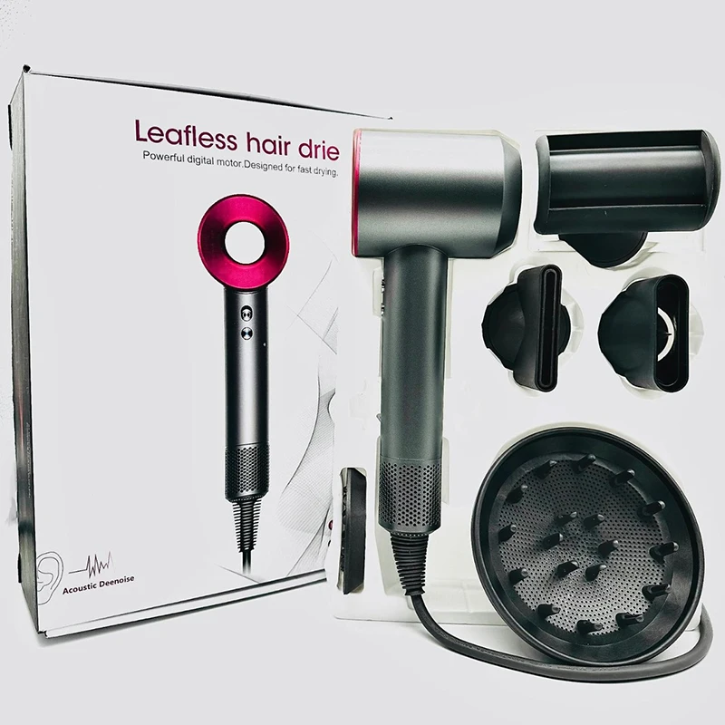 Customized Salon Lightweight One-Step High-Speed Motor 110000 RPM Hair Dryer Brushless Low Noise Negative Ionic Blow Dryer