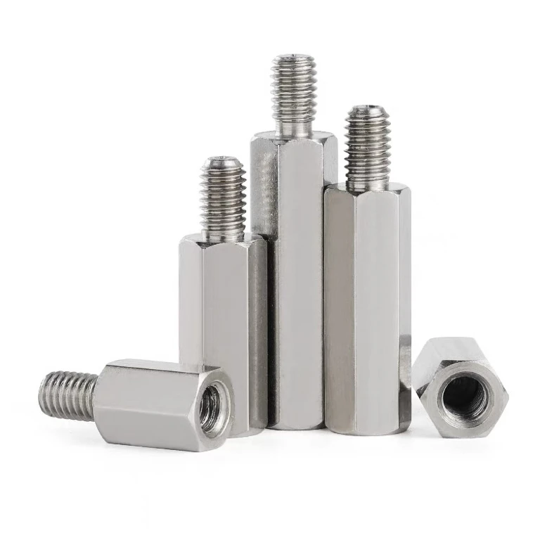 Customized M2 M3 M4 M5 M6 M8 Male Female Threaded PCB Hex Standoff Spacer Male Female Threaded Standoff hex studs