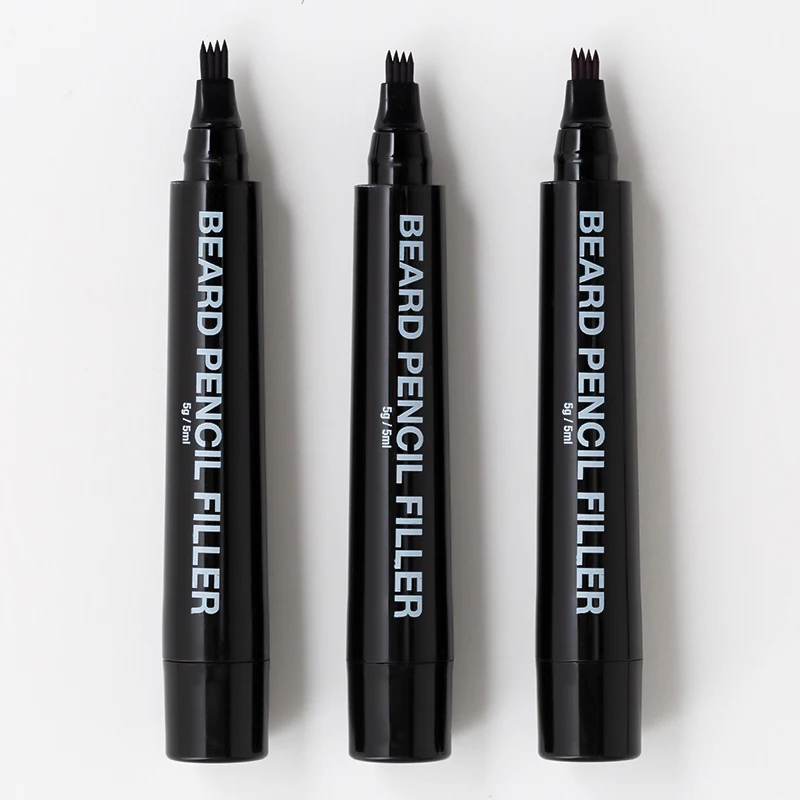 2021 Amazon Top Supplier Fashional Type Beard Filling Pen Pencil For Men