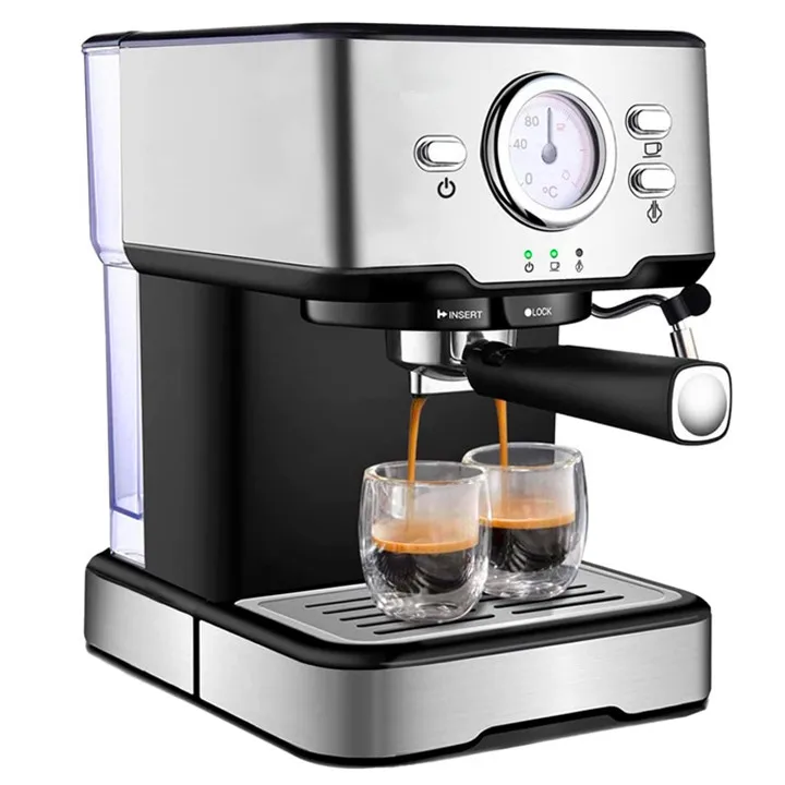 Espresso Machine 20 Bar Espresso Coffee Maker with Milk Frother Steam