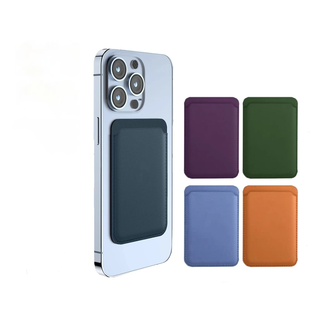 Detachable PU Leather Magnet Wallet Phone Case Card Holder Custom Magnetic Wallet for iPhone 14 15 16 Pro Max