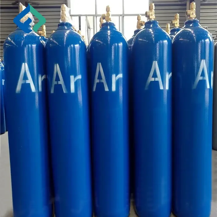 Hot Selling ISO9809 Standard Professional Industrial Empty 40L 47L 50L 150 bar Seamless Steel Gas Cylinders For Various Gas