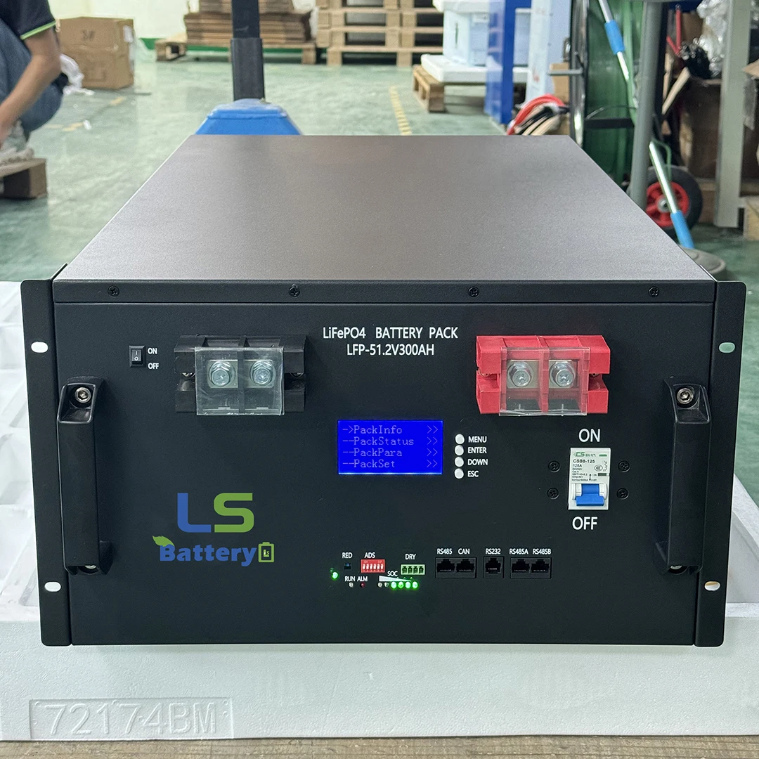 51.2V 300Ah Lithium Ion Battery 48V Lifepo4 Battery 100Ah 200Ah 5Kwh 10Kwh Home Solar Lithium Battery 5KWh 10KWh 15KWh