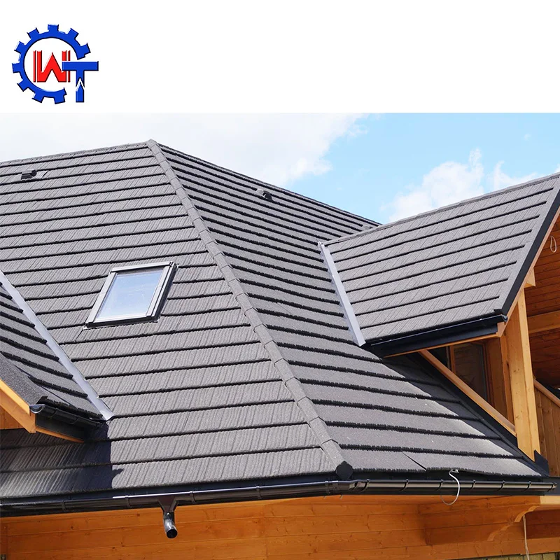 Roofing tiles manufacturer stone coated roofing tiles colorful