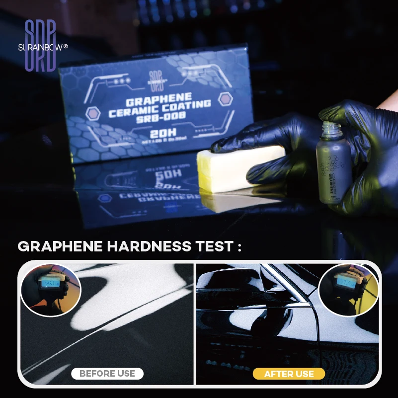 SRB 008  SRB Graphene top 20H advanced  Graphene ceramic  Coating (30ml) nano coating