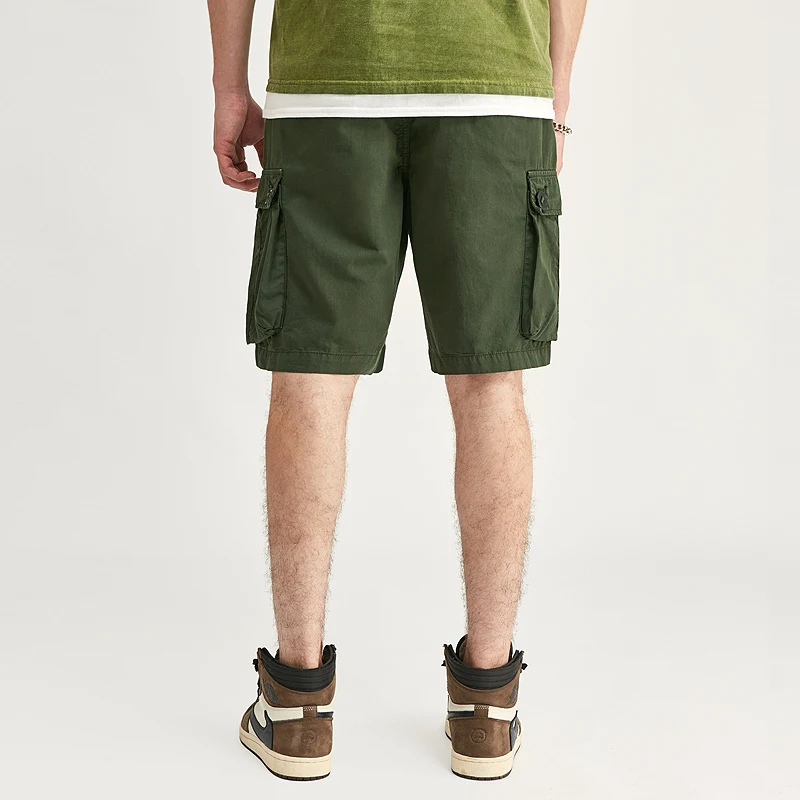 SABIN mens wholesale latest new summer casual fashion designers  6 multi pockets 3/4  chino cargo workout shorts