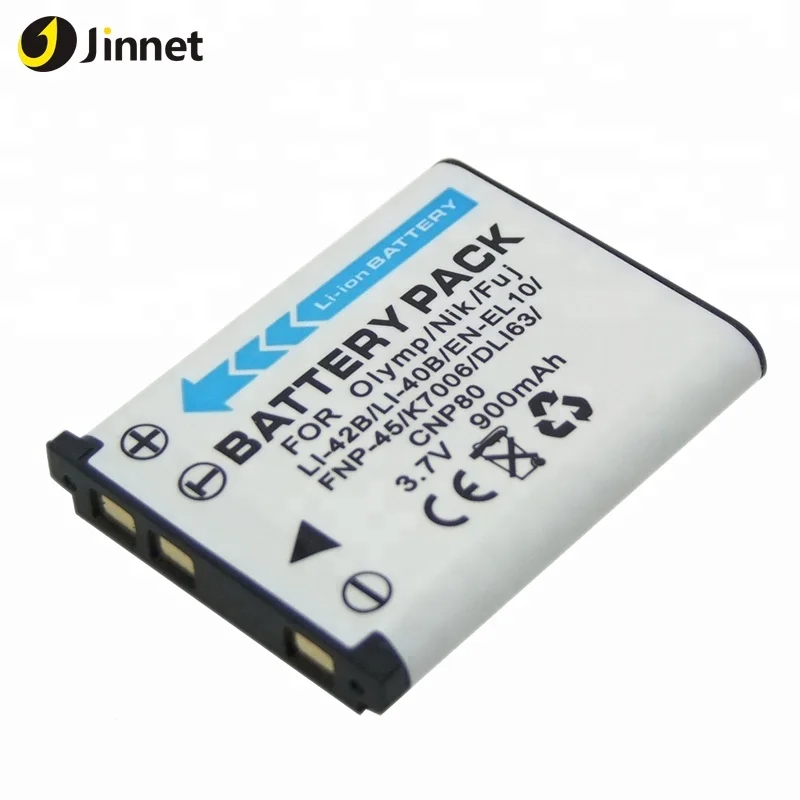 Jinnet Li-40B Li-42B литий-ионная батарея Замена для KO DAK KLIC-7006 EN-EL10 батареи камеры