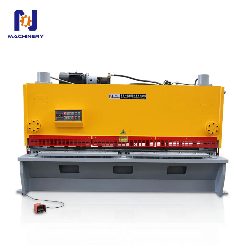 Good quality Electric shearing machine 12*3200 metal sheet power cutter guillotine