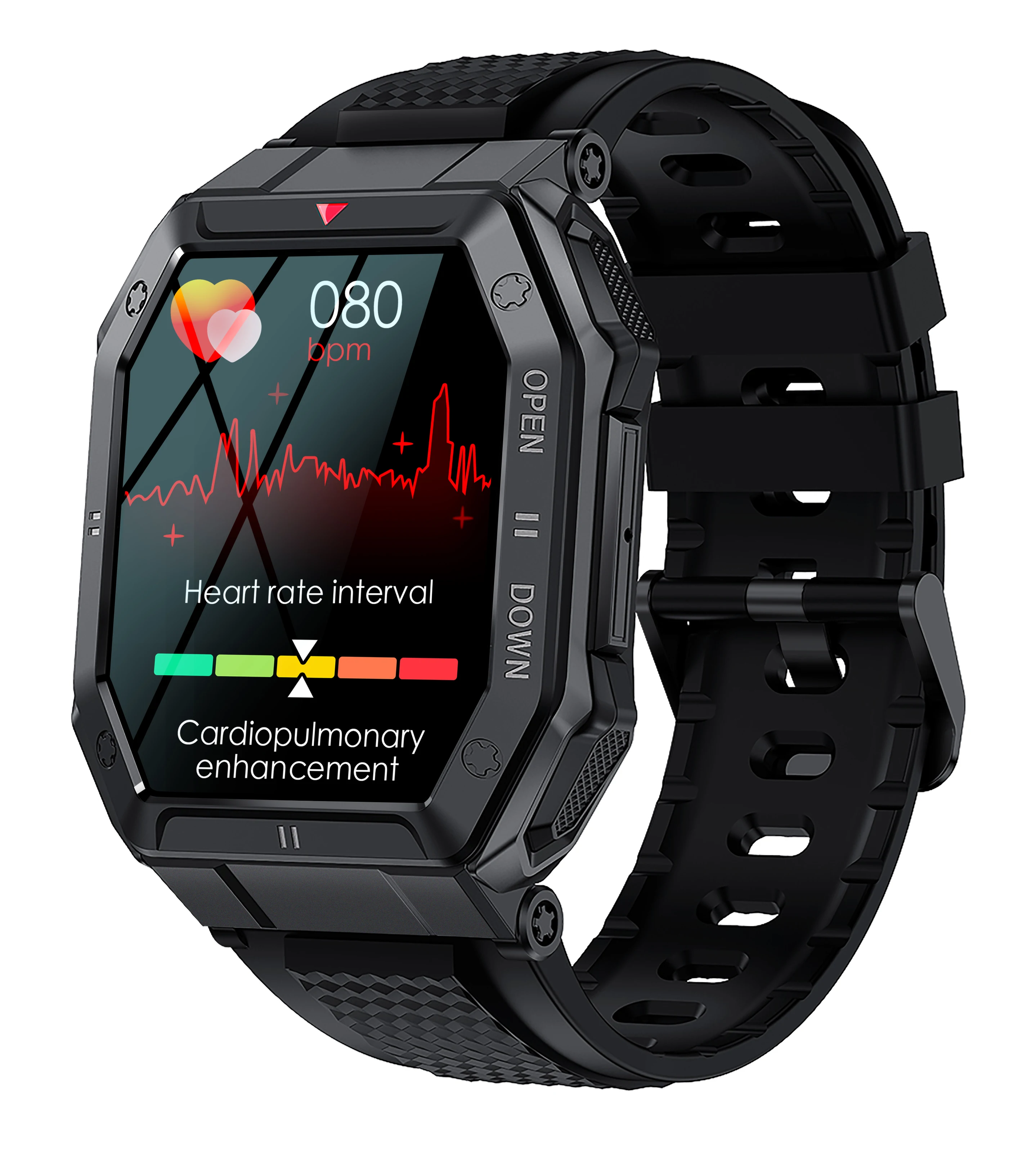 Factory customized K55 Fitness Android IP67 Waterproof Multiple sports mode Smartwatch 2022 Wearable BT call Smart Watch for men