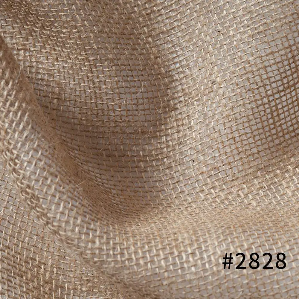 High Quality Custom Wholesale Factory Eco Friendly 100% Natural Color Jute Hessian Cloth Burlap 100% Jute Fabric from Bangladesh