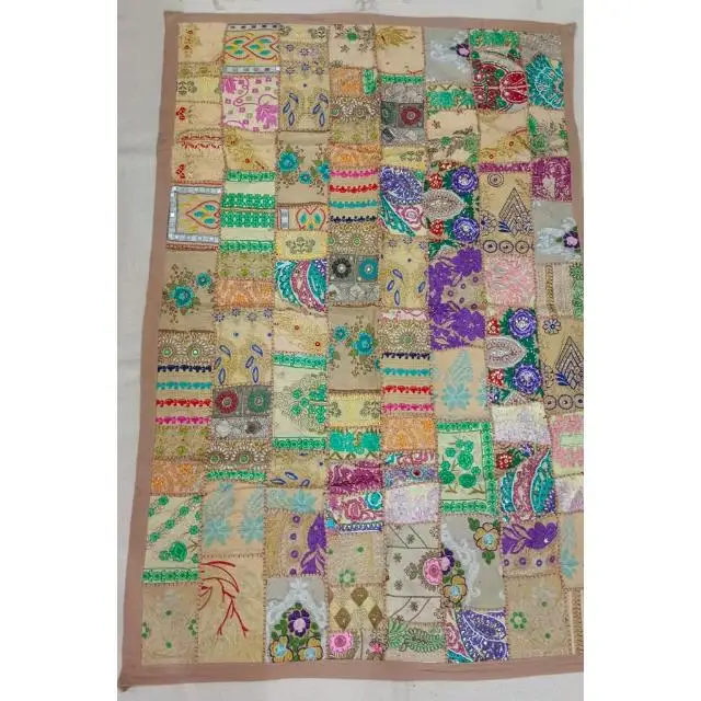 Traditional Home Decor Tapestry Embroidered Wall Hanging  Premium Quality Handmade Bohemian Art Work Wall Hanging Huge Size