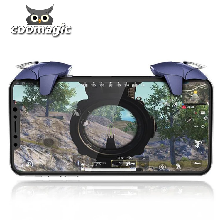 Joystick compatible control para android mobile IOS / Android Fire Button shooting games  mobile controller for pubg Fortnite