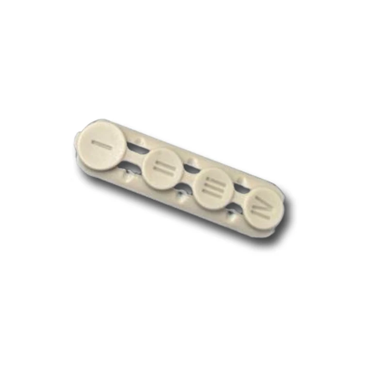 White No sher-khan Case Keychain for Russian 5 2-Way Car Alarm LCD Remote Controller M5 M902F/M903F Key casing