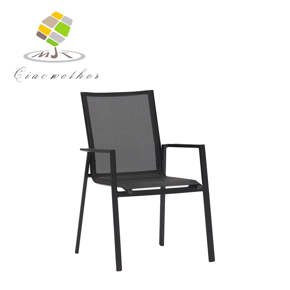 Factory Wholesale Modern Design Patio Outdoor Furniture Garden Bistro Cafe Restaurant Dining Chair