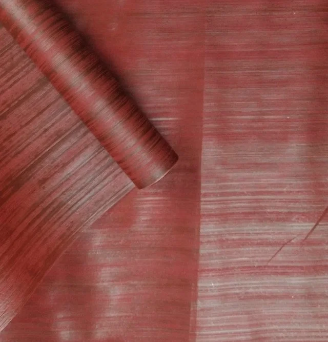 New design wood stripe nonwoven fabric,pp non woven fabric roll for flower