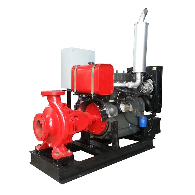 Diesel engine agricultural high flow and pressure water irrigation pumps