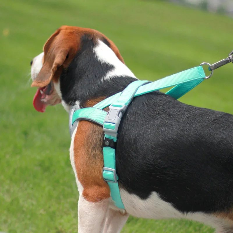 Adjustable Dog Harness Vest Pet Harness Reflective Dog Harness for Small Medium Big Dogs Walking