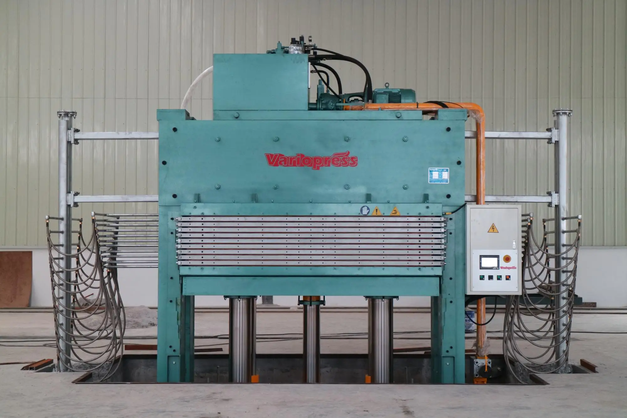 
hot press for particle board plywood 