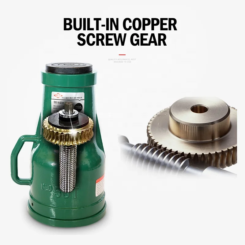 In stock cast iron Steel Mechanical Ratchet railroad Jack Screw Jack Professional factory supply SCREW JACKS for sale