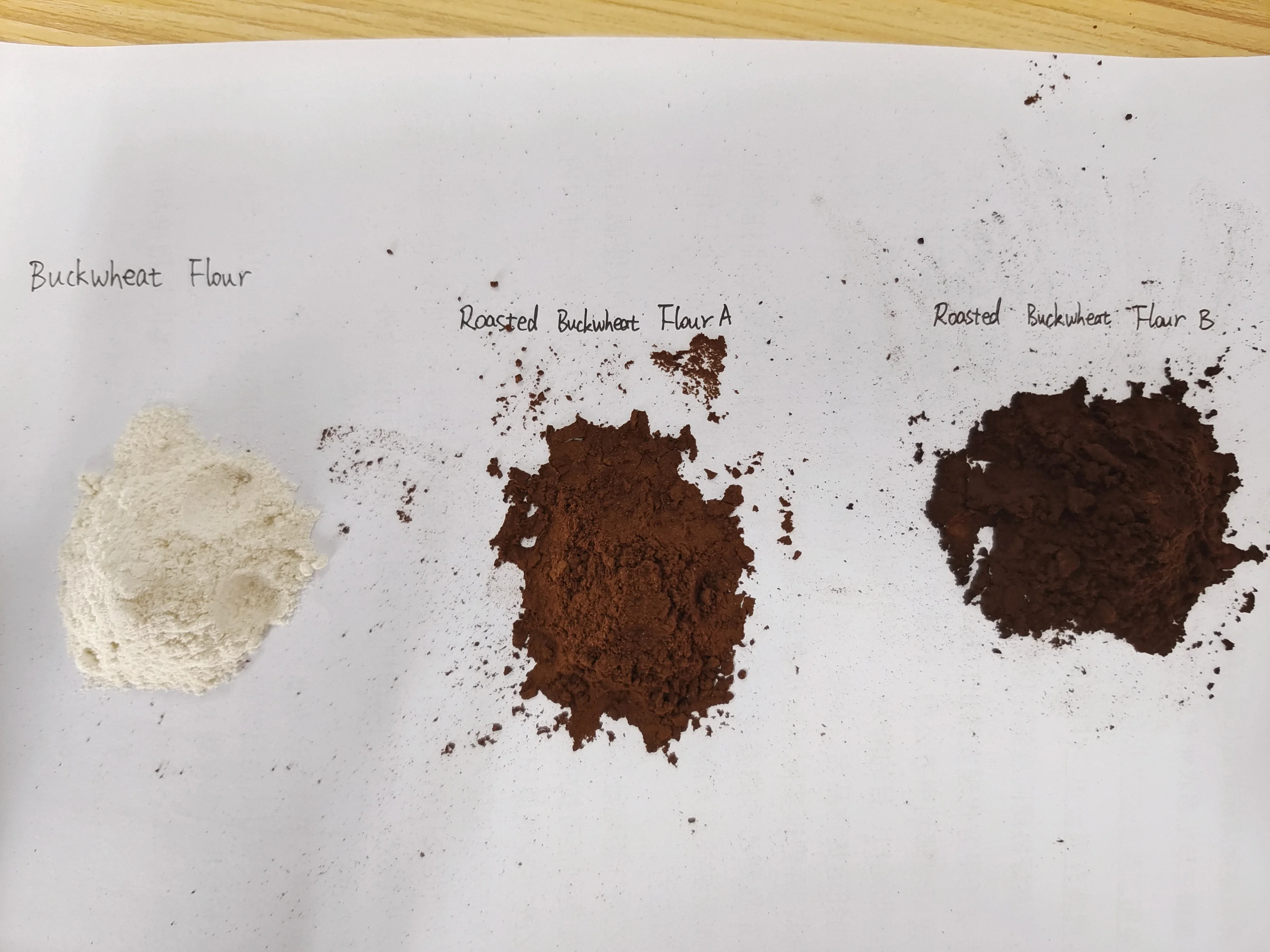 brown buckwheat flour roasted baked buckwheat powder 20kg bag