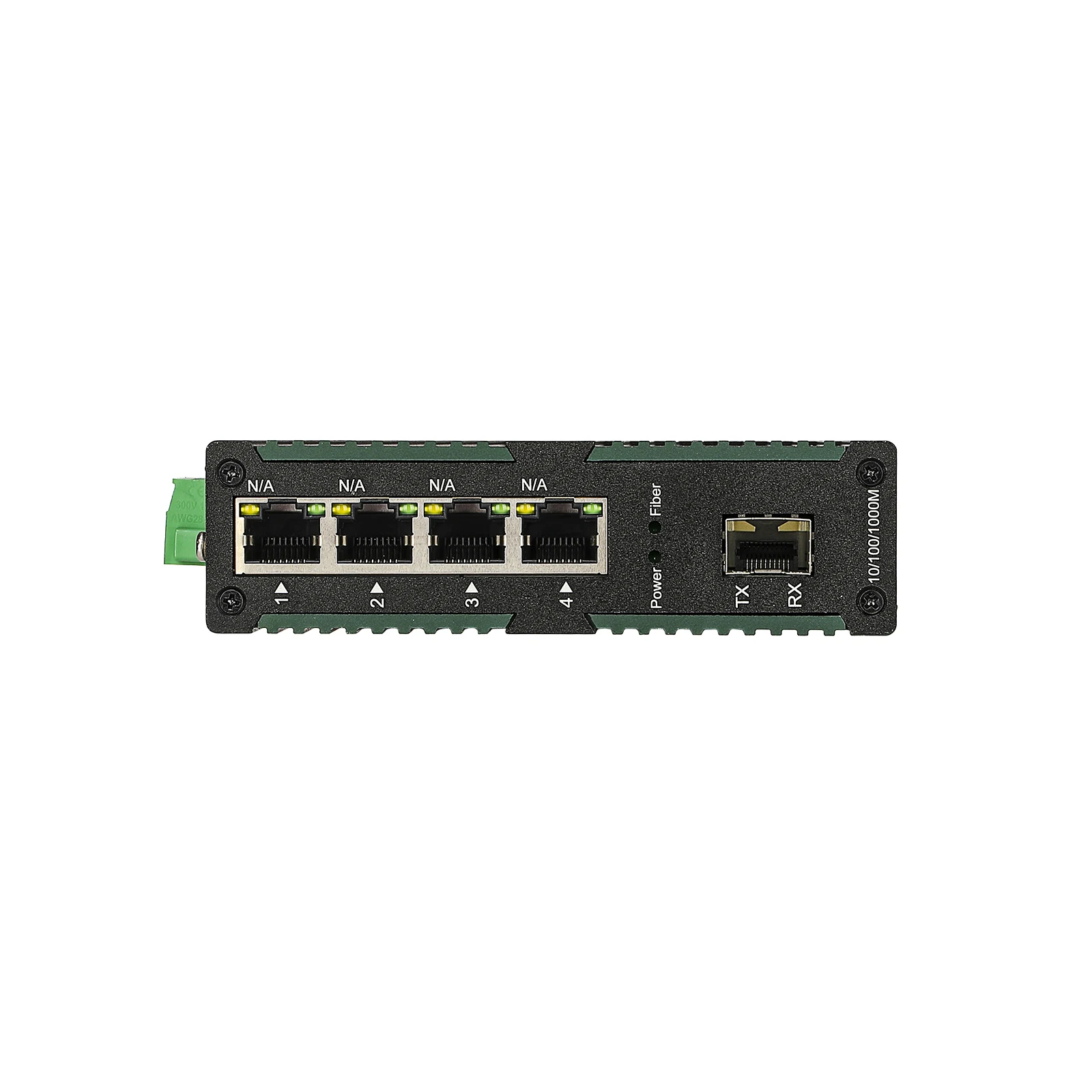 High Performance Switches Ethernet DC 5V 12V 4 Port 10/100/1000M RJ45 Industrial Ethernet Switch