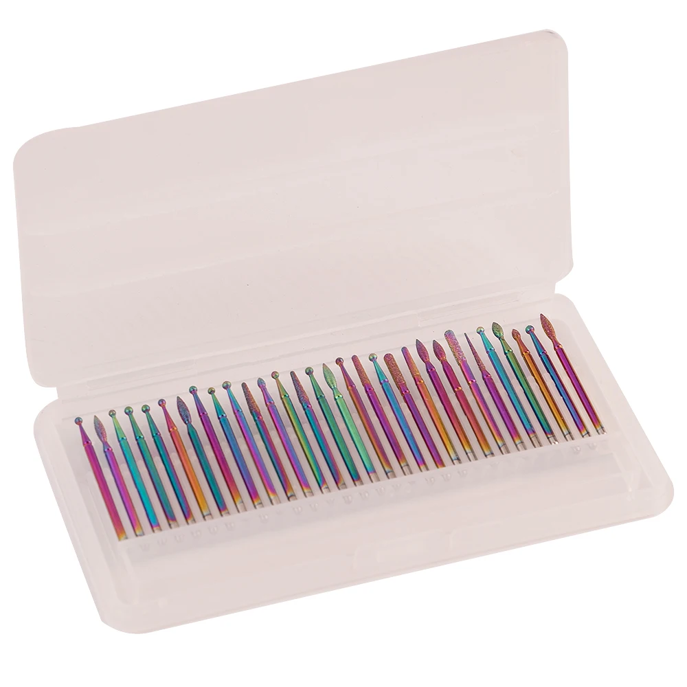 Nail Drill Bits set Diamond for nail drill machine Electrical Nail Drill