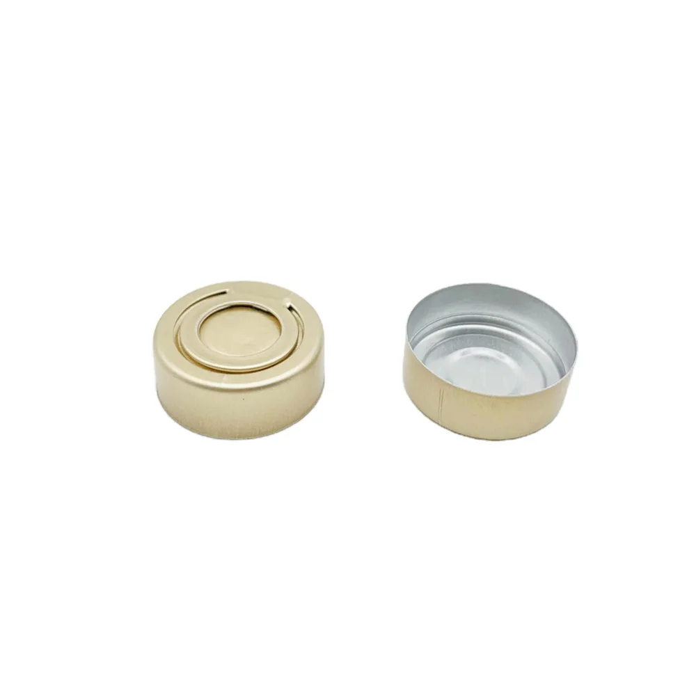 20mm pull ring aluminium caps for vials