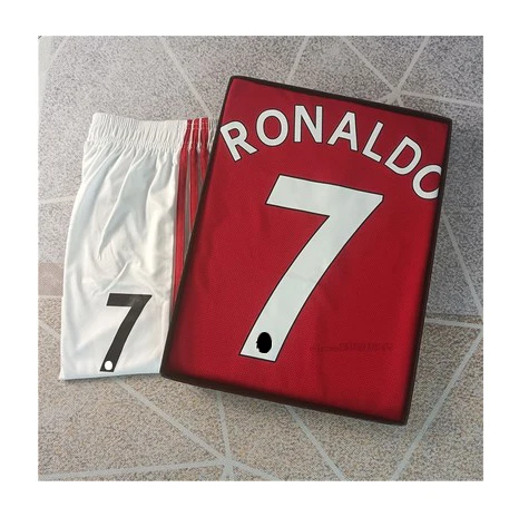 2022 united cheap embroidery soccer wear for football club  man football kit jersey set uniforme de futbol manchesteers