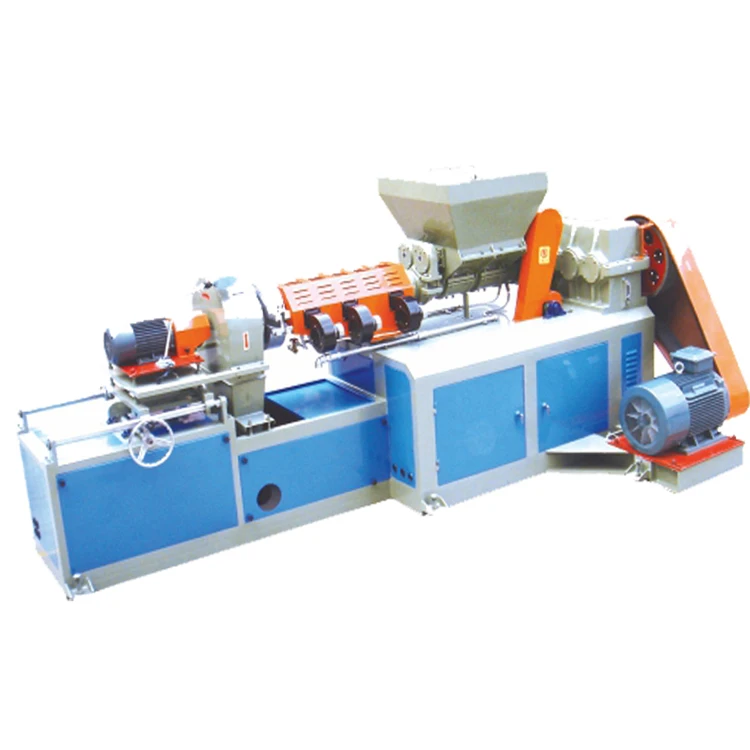 450kg/h Air Cooling 130mm Plastic TPR Shoe Sole Granule Making Machine