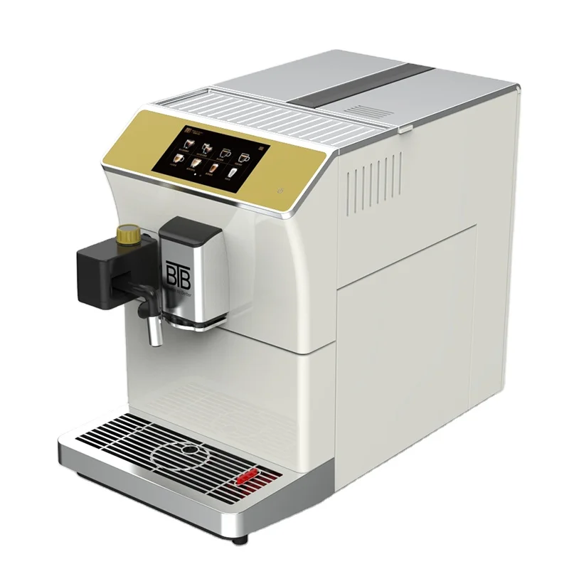 BTB Smart Coffee Makers Espresso Coffee Maker With Bean Grinder Stainless Steel Body Espresso Coffee Machine