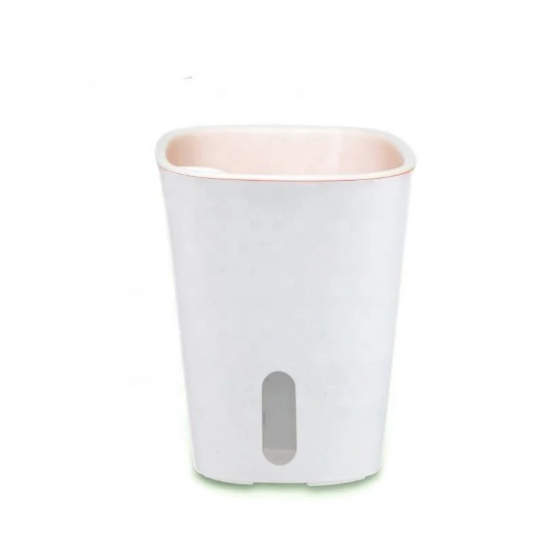 Hydroponic Automatic Water Absorption 2-layer Succulent Flower Pot Self-watering Flower Pot Hydroponic Lazy Flower Pot