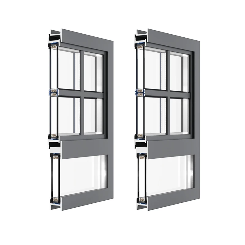 37mm Steel Frame Outswing Casement Single Double Hung Custom Window for Housing Living Room Bed Room