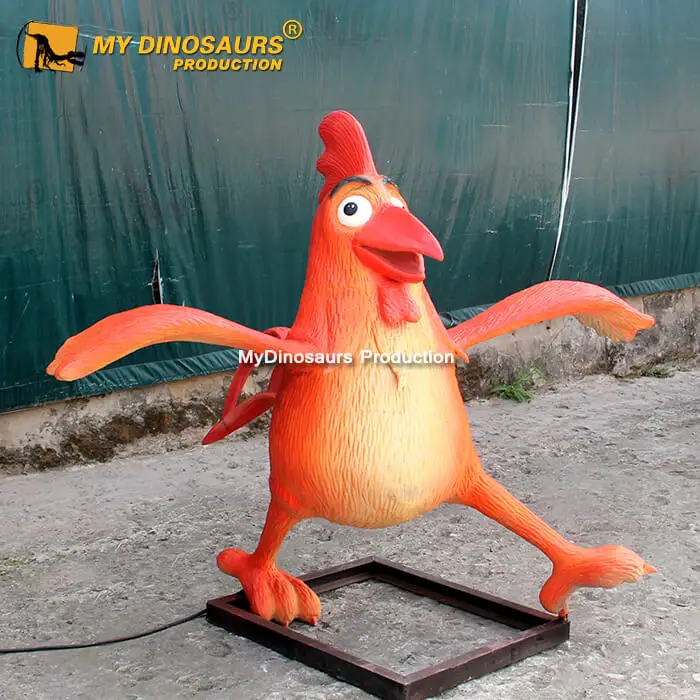 My Dino Zoo Animal Model Equipment Silicone Chicken