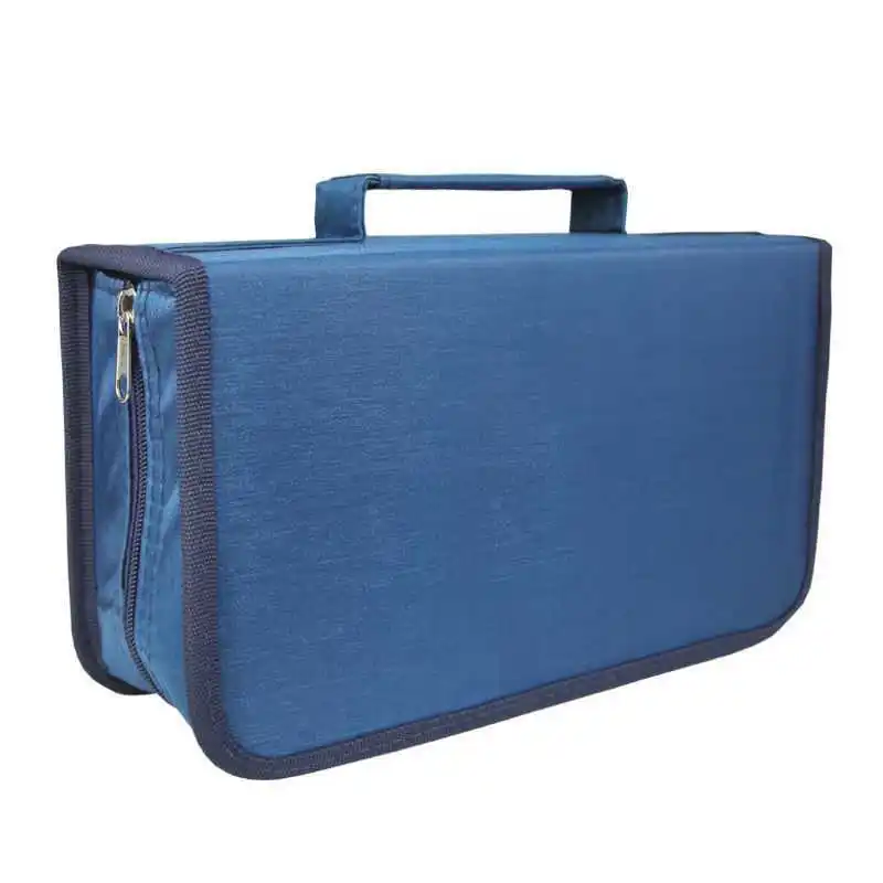 Customized Logo CD Storage Case Waterproof CD Box DVD Record Sleeves Carrying Case Bags