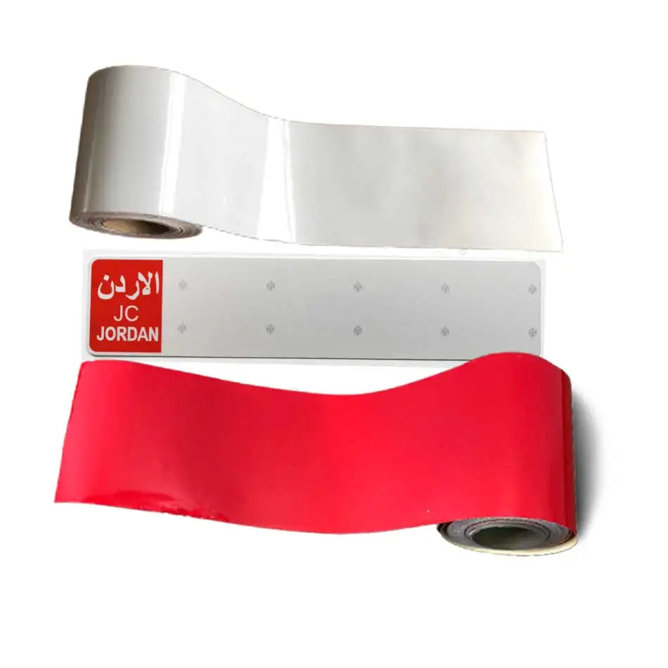 License plate grade reflective sheeting, car number plate reflective film