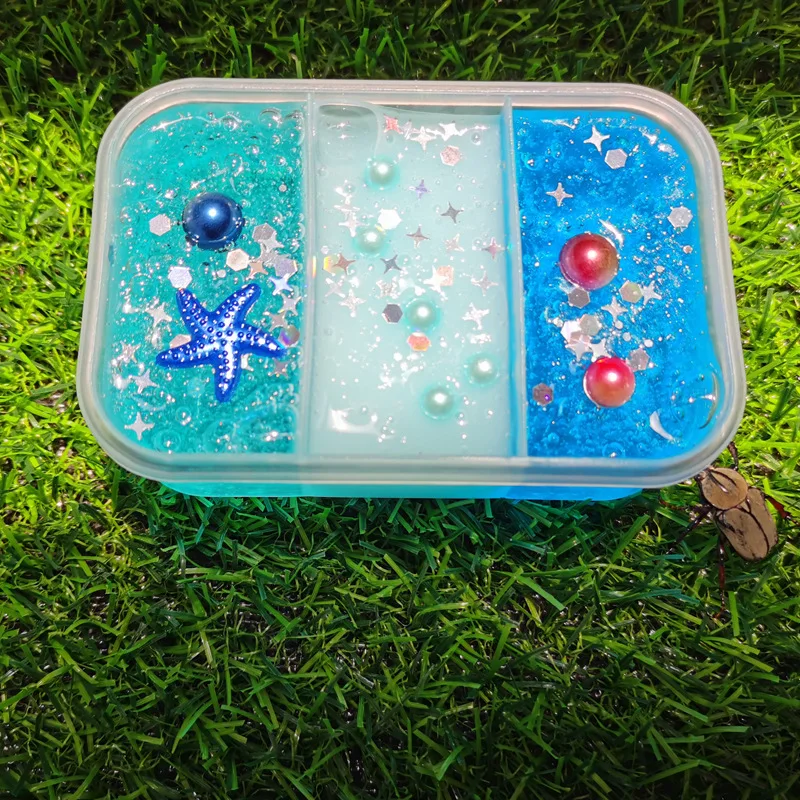 DIY Хрустальный слайм на заказ, разноцветный слайм, шпатлевка, набор игрушек для детей, Обучающий набор