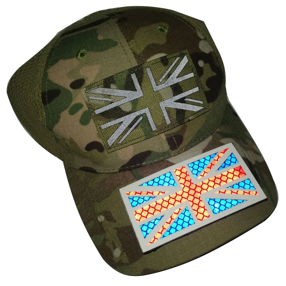Laser England British IR Flag Dark Reflective Cloth England UK IR Patch For Tactical Uniforms Applique