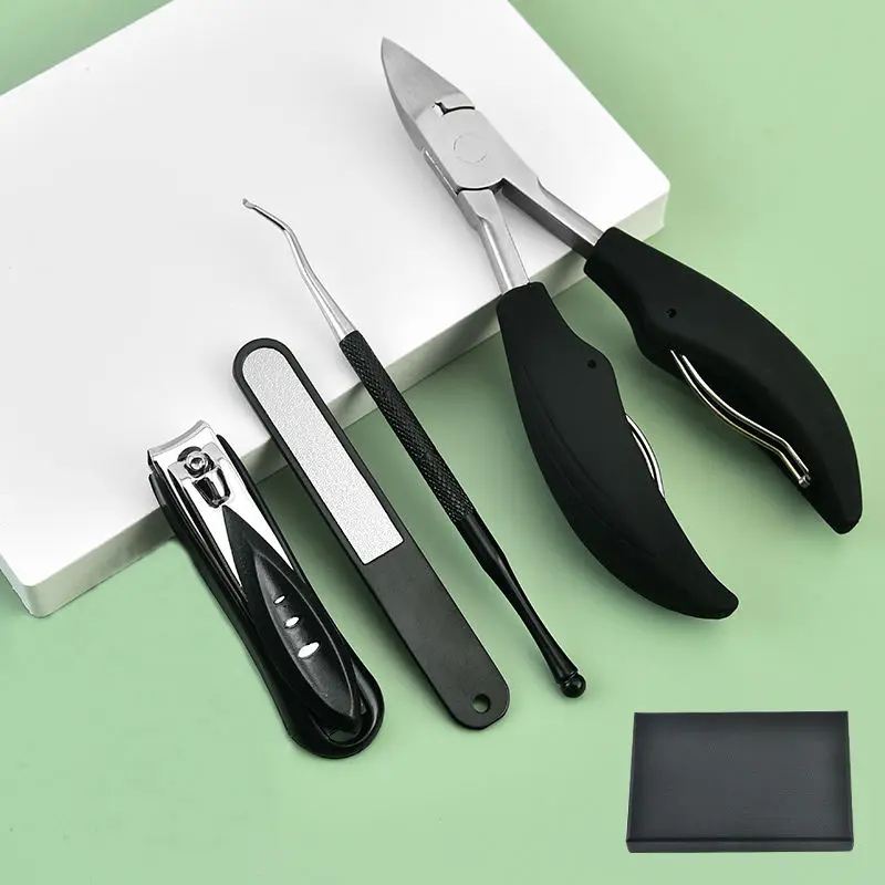 Online Hot Sale Sharp Nail Cuticle Nipper Olecranon Shape Thick And Ingrown Toenails Clipper