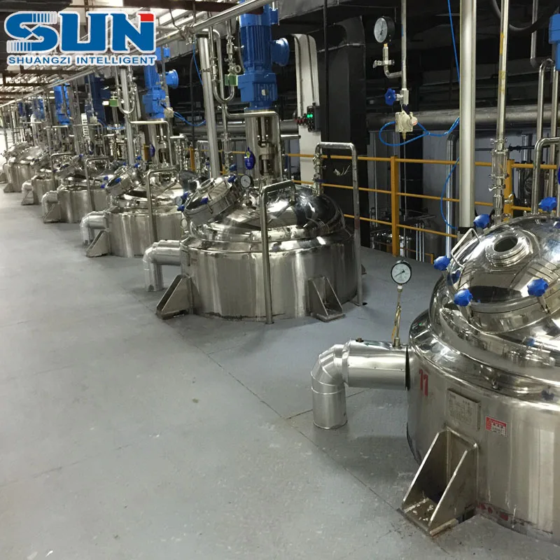 SIP & CIP Automatic Control Pharmaceutical Reactor