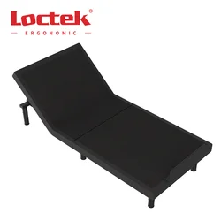 Queen Size Modern Folding  Height Adjustable Zero G Massage USB Charging Ports Electric Bed Frame Base EB602M-8060